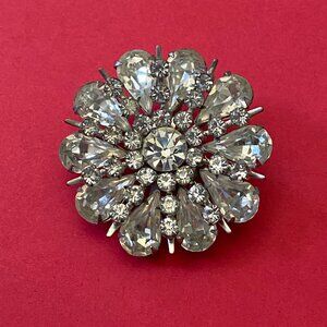 Vintage 60s Rhinestone Brooch